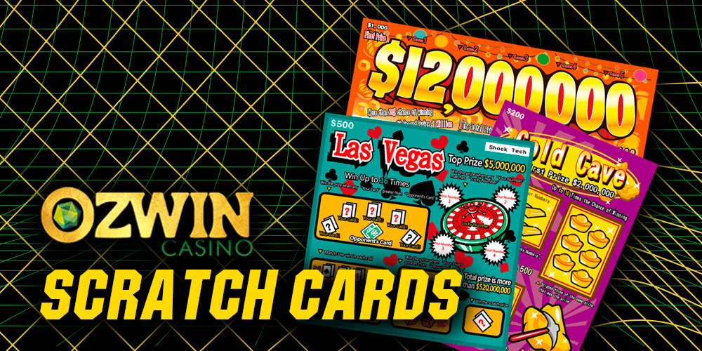 Scratch Cards Slots at Ozwin Casino
