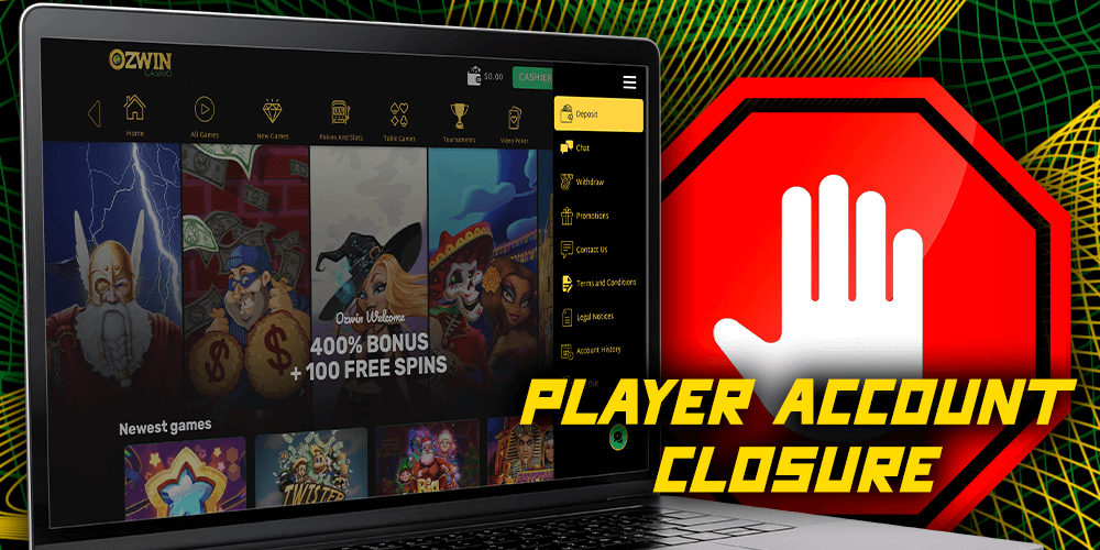 Player account closure