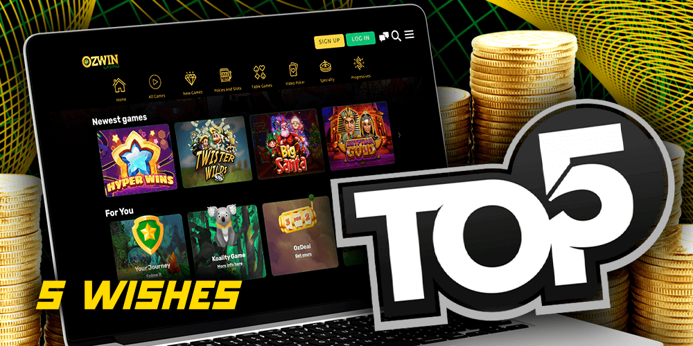 5 Wishes at Ozwin Casino