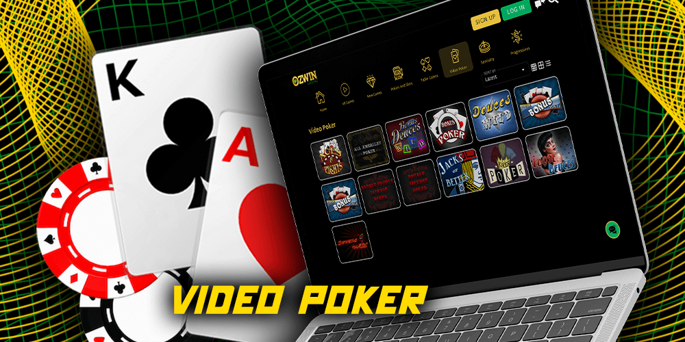 Video Poker Games at Ozwin Casino